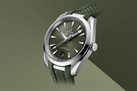 omega seamaster aqua terra 150m green dial|omega aqua terra 150m price.